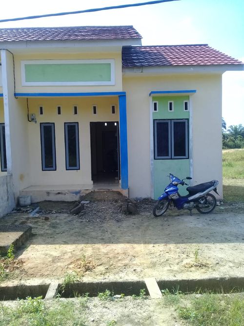 foto tampak rumah tipe 36 perumahan GRIYA BANGUN MULYA