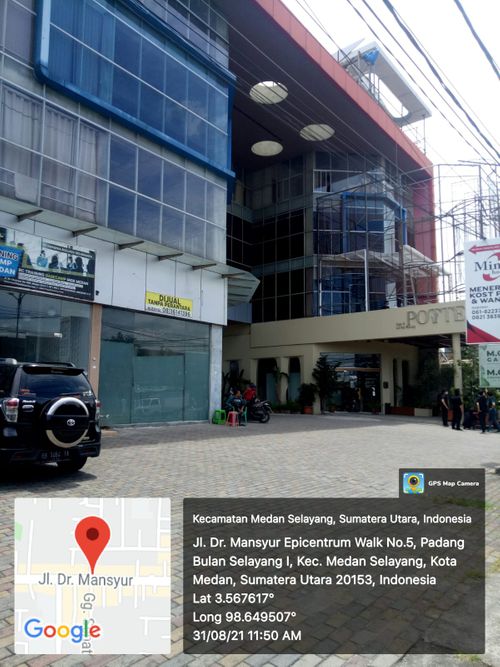 foto tampak rumah tipe Ruko A perumahan EPICENTRUM