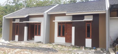 foto tampak rumah tipe 36/79 perumahan Puri Adem Ayem 2