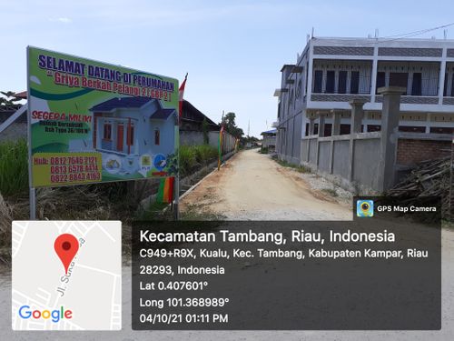 foto gerbang perumahan GRIYA BERKAH PELANGI 2