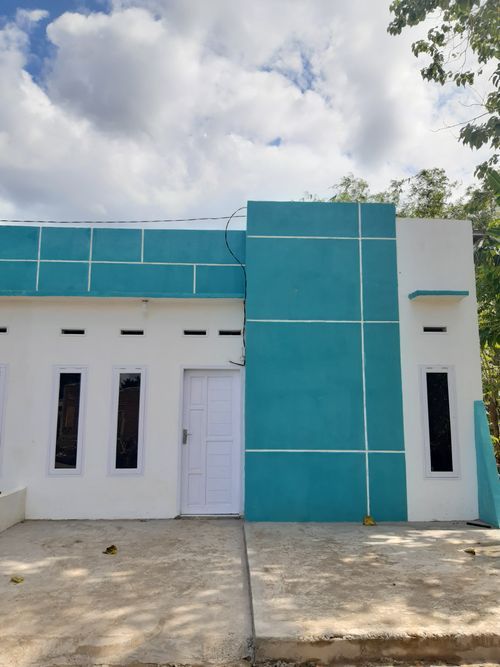 foto tampak rumah tipe GM III perumahan GRAHA MADANI THP III