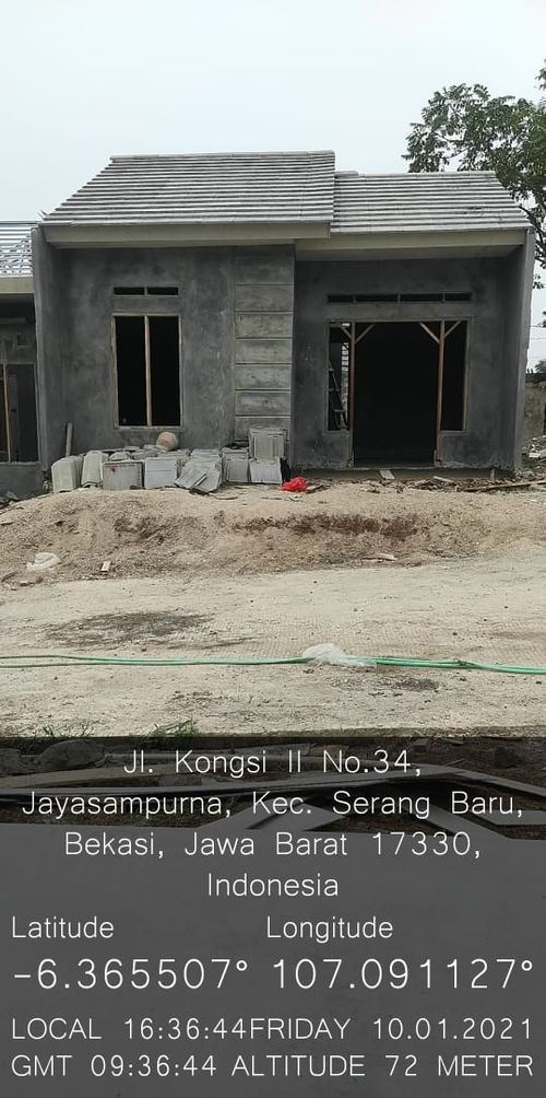 foto contoh rumah perumahan Kongsi Hillside