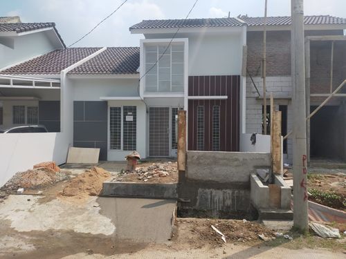 foto tampak rumah tipe 50/105 ZONA 2 perumahan Permata Legenda 3