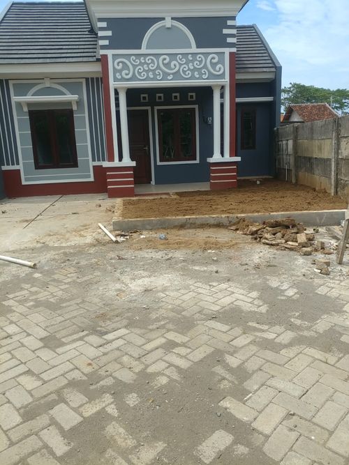 foto tampak rumah tipe 58 perumahan PERUMAHAN SAPPHIRE MEDITERANIA