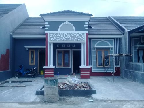 foto tampak rumah tipe 45 perumahan PERUMAHAN SAPPHIRE MEDITERANIA