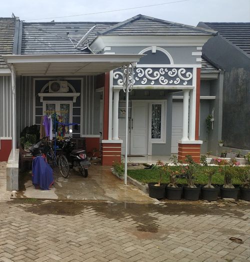 foto tampak rumah tipe 58 perumahan PERUMAHAN SAPPHIRE MEDITERANIA