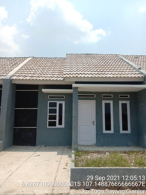 foto tampak rumah tipe Subsidi 36/60 perumahan PERUMAHAN BUMI INDAH LESTARI