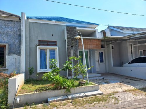 foto tampak rumah tipe 36 perumahan PERUMAHAN SAPPHIRE TOWNHOUSE