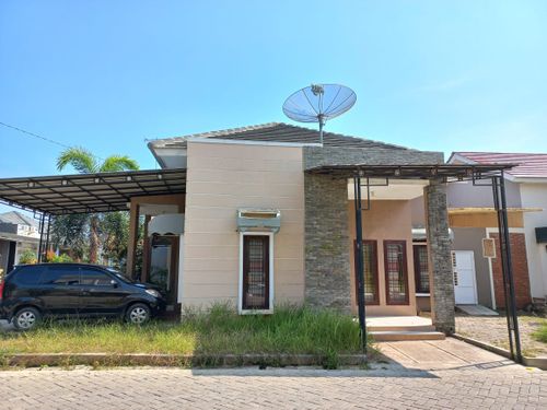 foto tampak rumah tipe 45 perumahan PERUMAHAN SAPPHIRE TOWNHOUSE