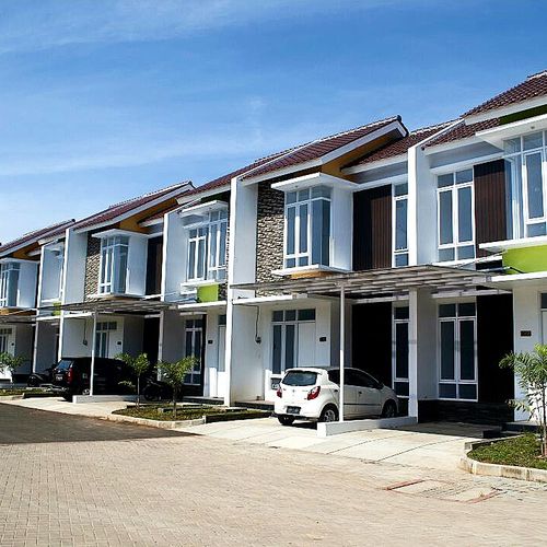 foto tampak rumah tipe BINONG 1 RESIDENCE perumahan BINONG 1 RESIDENCE