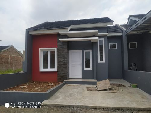 foto tampak rumah tipe 40 perumahan PERUMAHAN SAPPHIRE TOWNHOUSE