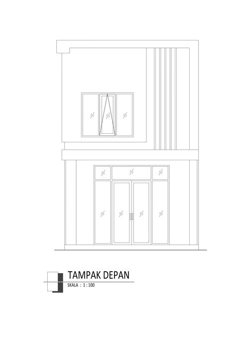 foto tampak rumah tipe Ruha Jasmine 90/45 perumahan Taman Sukodono Indah