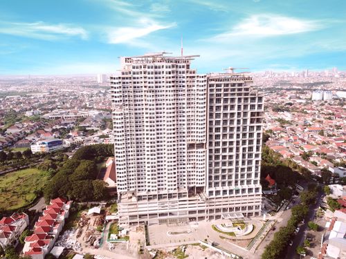 foto posisi tengah perumahan 88 Avenue