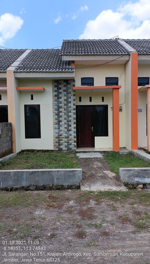foto tampak rumah tipe 33/60 perumahan Telaga Kautsar Regency 2
