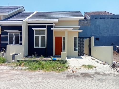 foto tampak rumah tipe 38 perumahan TAMAN TIARA REGENCY
