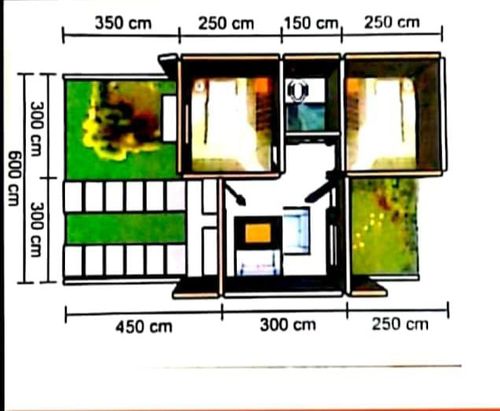 foto denah rumah tipe 29/60 perumahan Kongsi Hillside