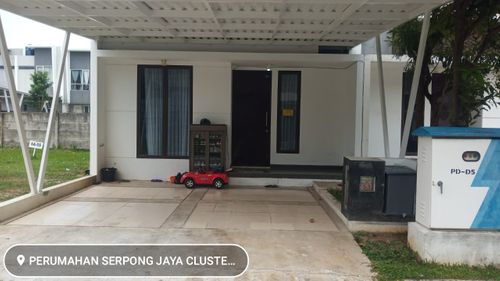 foto tampak rumah tipe CANNA perumahan SERPONG JAYA THE SPRING