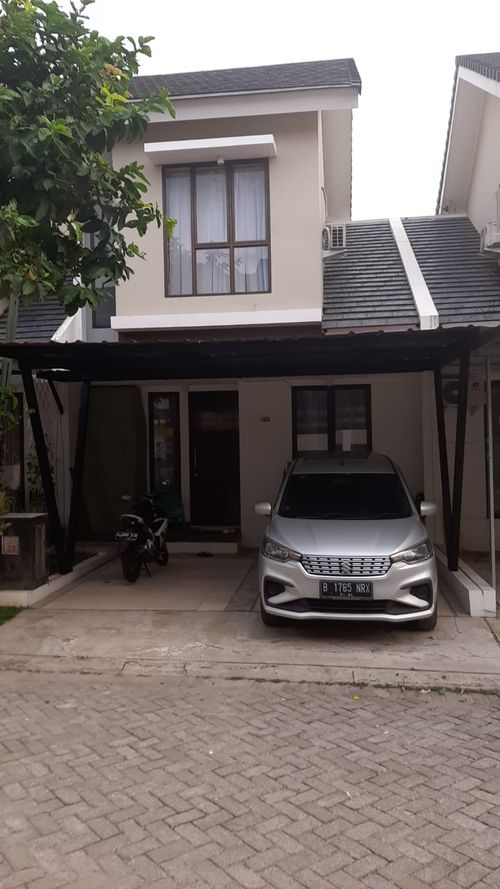 foto tampak rumah tipe CANNA perumahan SERPONG JAYA THE SPRING