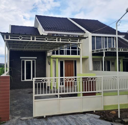 foto tampak rumah tipe Alyssa perumahan D'GARDENIA CITY