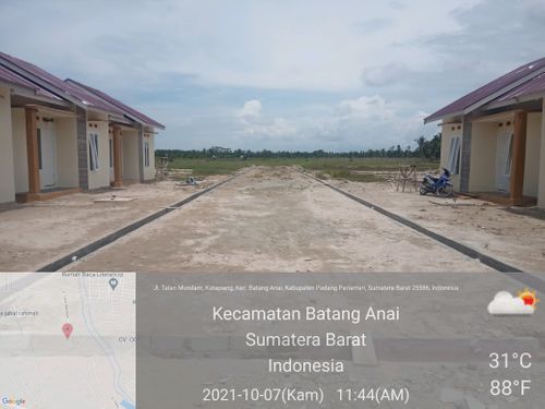 foto posisi tengah perumahan Marlindo Residence