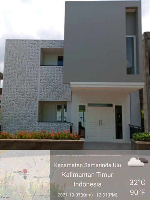 foto contoh rumah perumahan Grand Mahakam