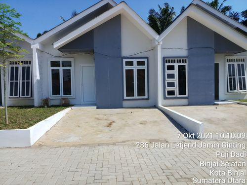 foto contoh rumah perumahan Binjai Golden Mansion