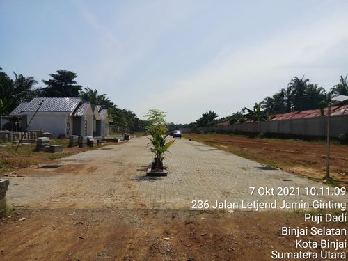 foto posisi tengah perumahan Binjai Golden Mansion
