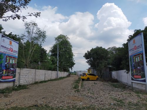 foto gerbang perumahan LJ LAND 3 TAHAP 2