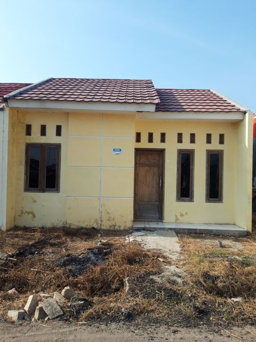 foto tampak rumah tipe 34/66 perumahan GRAHA MAS TANJUNGSARI