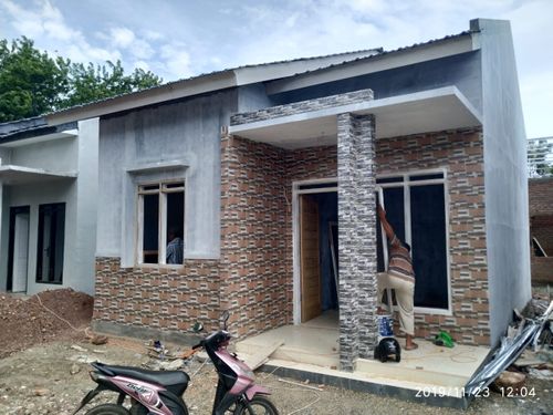 foto tampak rumah tipe 36 perumahan Griya Blang Oi