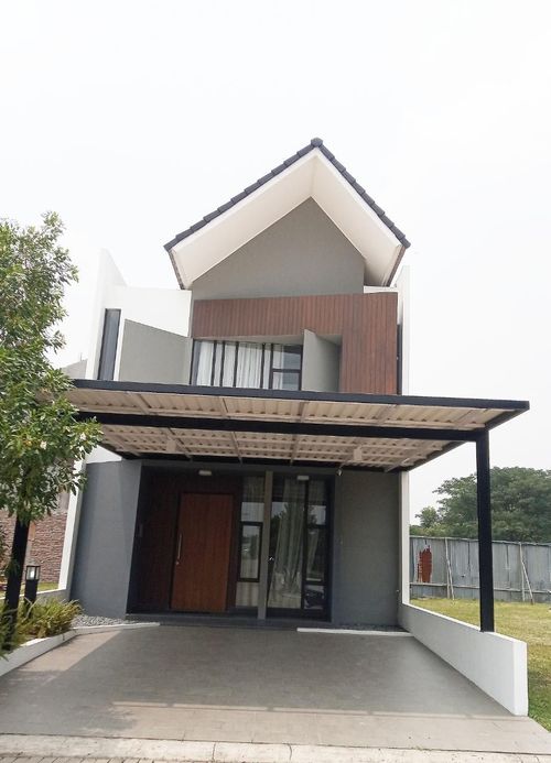 foto denah rumah tipe Jura - B perumahan Metland Menteng