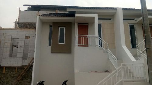 foto tampak rumah tipe 36 Flamboyan (285) perumahan Bukit Sukanagara Resort