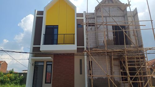 foto tampak rumah tipe 47 Compact (364) perumahan G-Land Katapang Residence 2