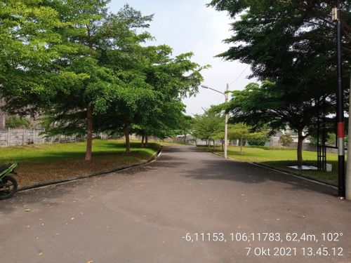 foto posisi tengah perumahan Citra Serang Residence
