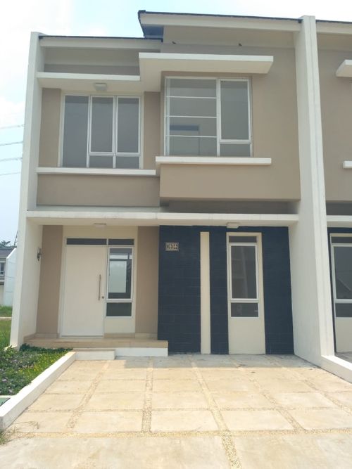 foto tampak rumah tipe NG3-0022 perumahan SERPONG NATURA CITY