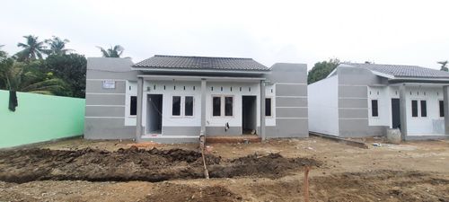 foto tampak rumah tipe Subsidi 36 perumahan Mutiara Lepan Residence