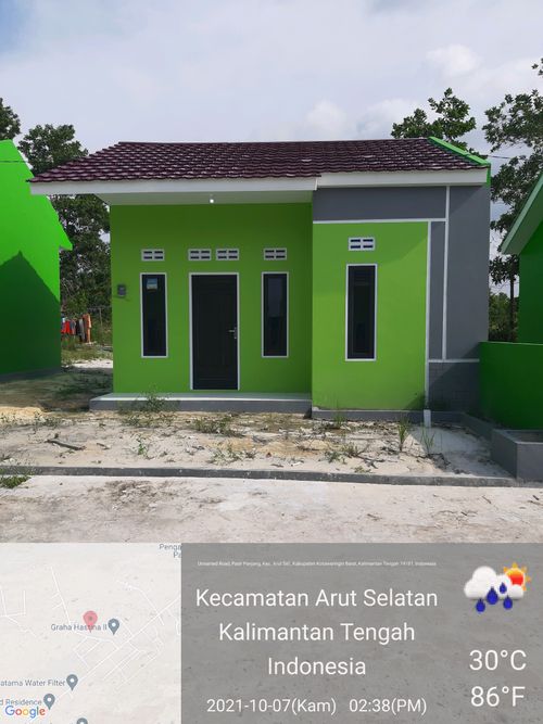 foto contoh rumah perumahan GRAHA HASTINA 4