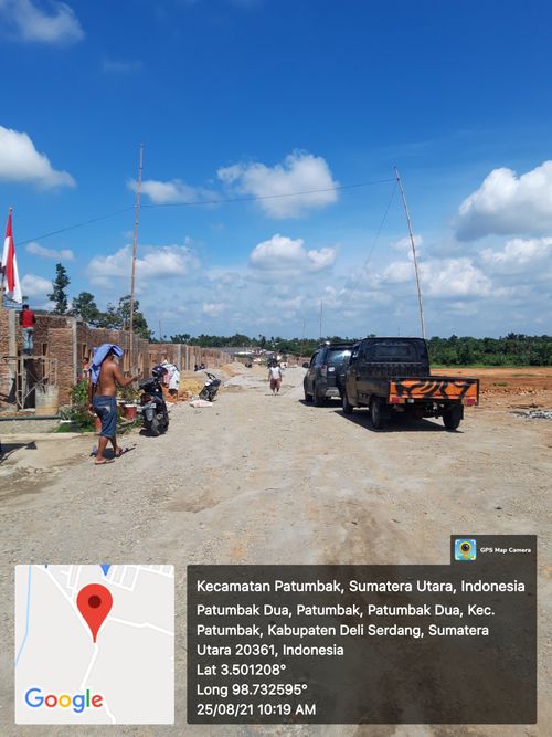 foto posisi tengah perumahan TAMORA VILLAGE