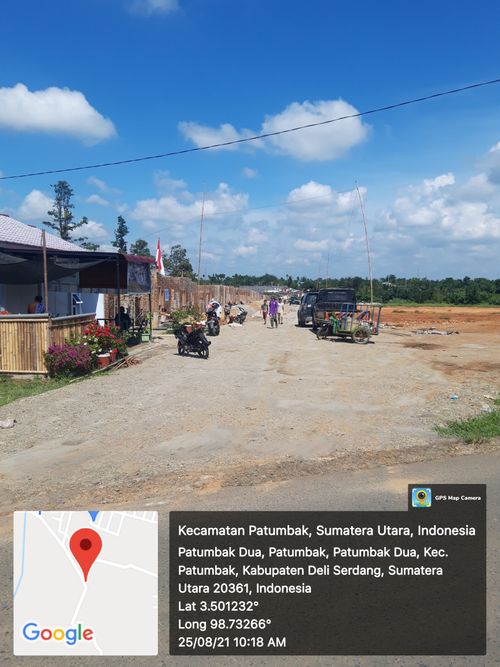 foto gerbang perumahan TAMORA VILLAGE
