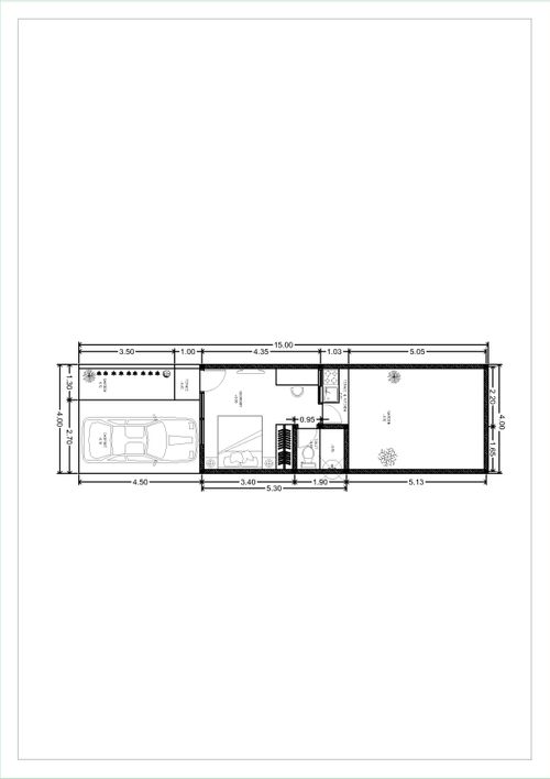 foto denah rumah tipe B1 23/60 perumahan ARKANA RESIDENCE