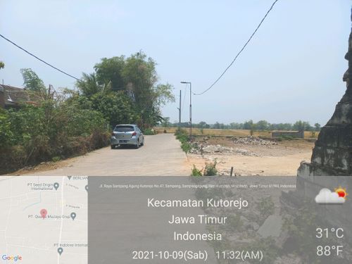 foto gerbang perumahan Sativa Green Hill