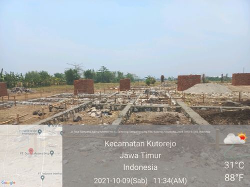 foto contoh rumah perumahan Sativa Green Hill