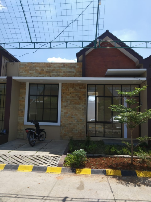 foto tampak rumah tipe C2 44/115 perumahan ARKANA RESIDENCE