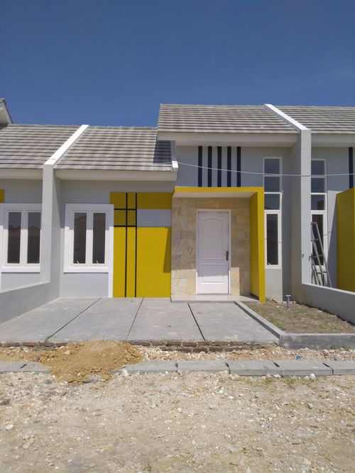 foto tampak rumah tipe 36/78 perumahan BHUMI NIRWANA SENTOSA