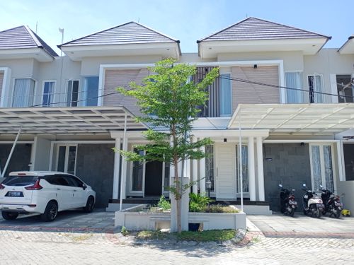foto tampak rumah tipe GERMINANS perumahan WISATA SEMANGGI