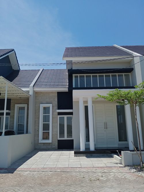foto tampak rumah tipe MARINA 62 perumahan WISATA SEMANGGI