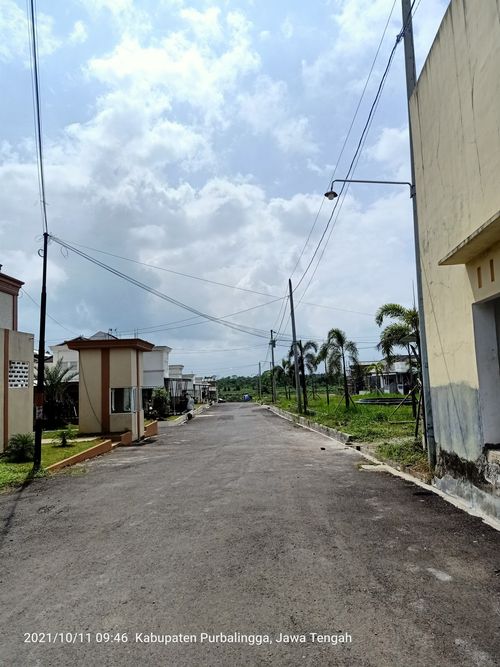 foto gerbang perumahan grand taman mutiara
