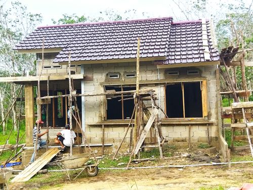 foto contoh rumah perumahan Perumahan Harum Durian