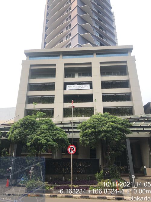 foto gerbang perumahan PASAR BARU MANSION