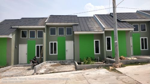 foto tampak rumah tipe Anugerah perumahan KOKOH CITY